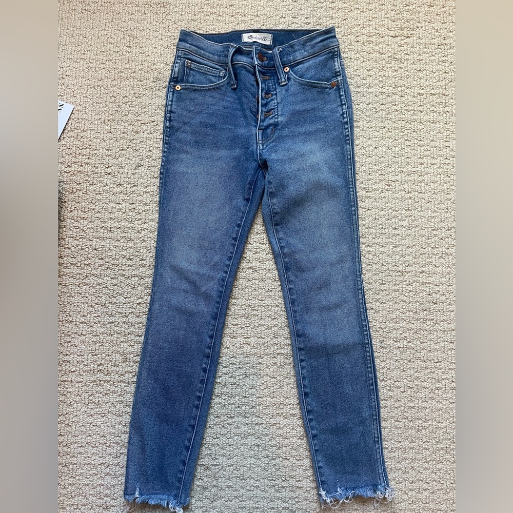 Madewell High Rise Skinny